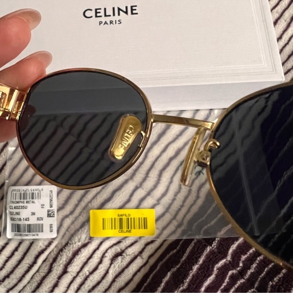 Celine triomphe metal 01 sunglasses - Picture 3 of 7